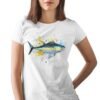 Yellowfin tuna art T-shirt
