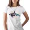 Killer whale art T-shirt