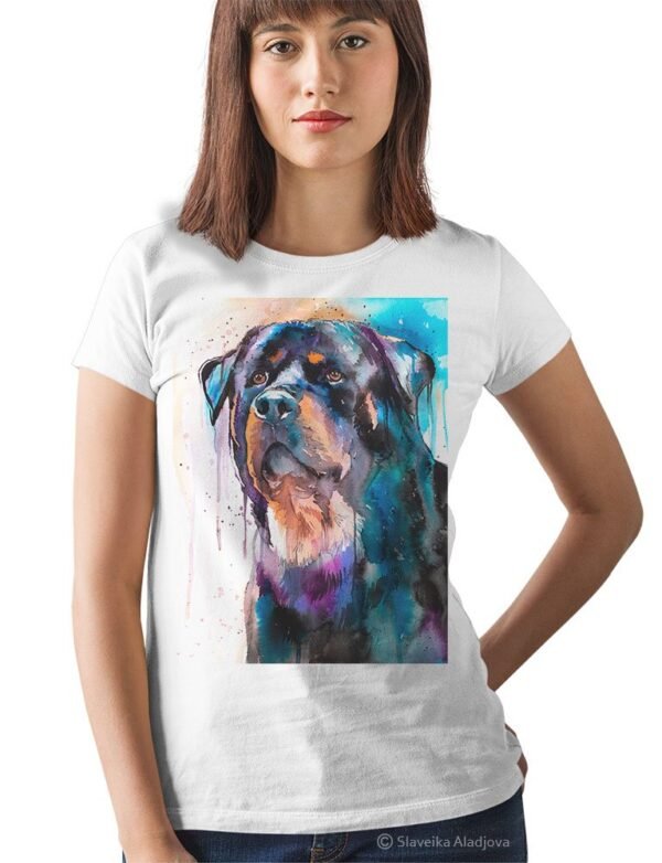 Rottweiler art T-shirt