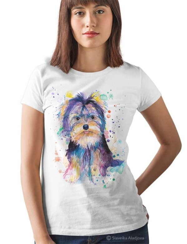 Yorkshire Terrier art T-shirt