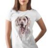 Weimaraner art T-shirt
