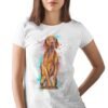 Vizsla Dog art T-shirt