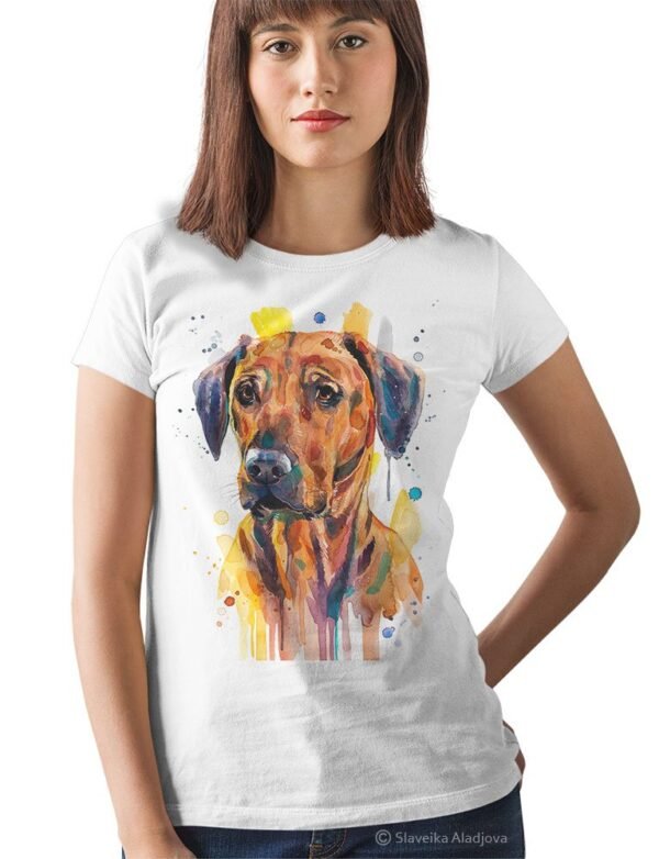 Rhodesian Ridgeback art T-shirt