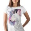 Bull Terrier art T-shirt