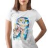 Burrowing owl art T-shirt