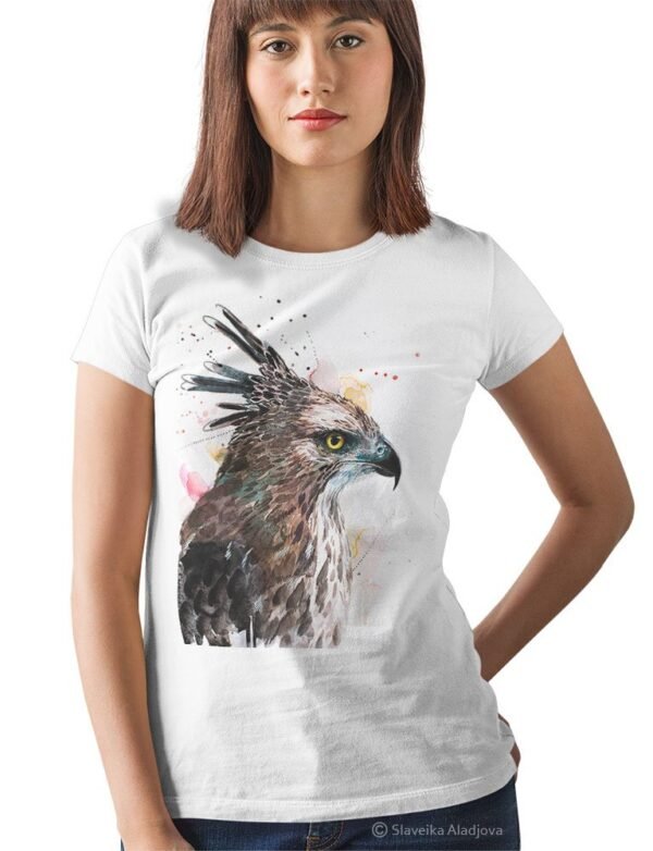 Changeable Hawk-eagle art T-shirt