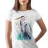 Great blue heron art T-shirt