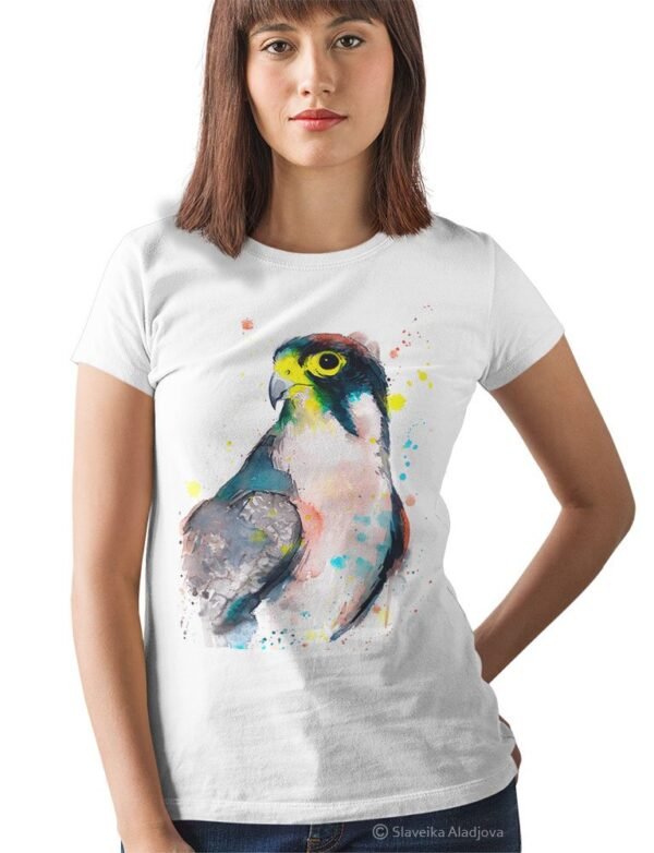 Lanner falcon art T-shirt