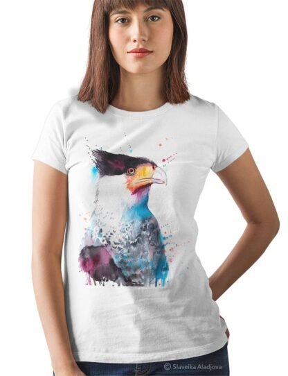 Northern Crested Caracara art T-shirt