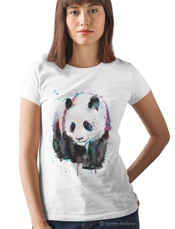 Panda art T-shirt