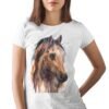 Thoroughbred Horse art T-shirt