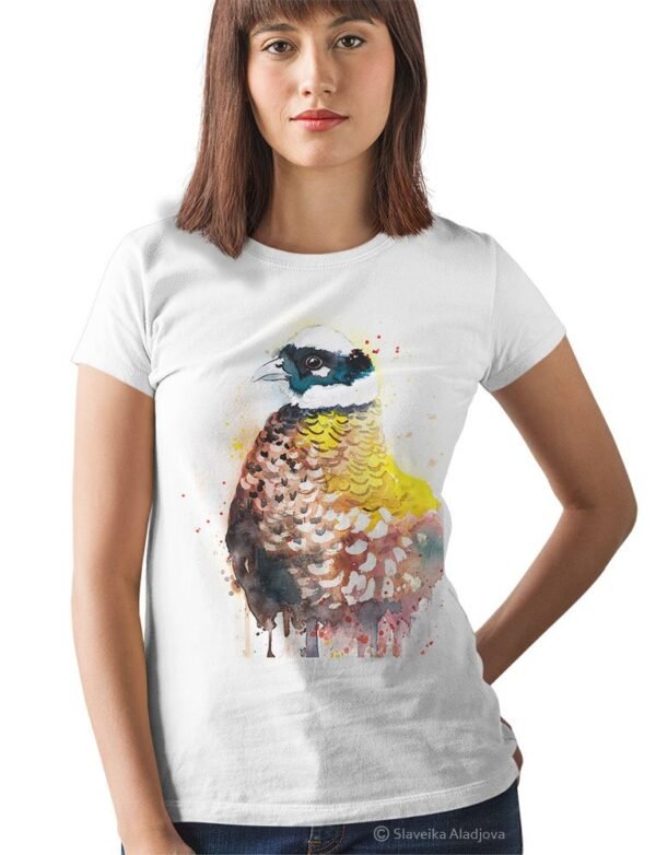 Reeves's Pheasant art T-shirt