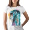 Colorful Chimp art T-shirt