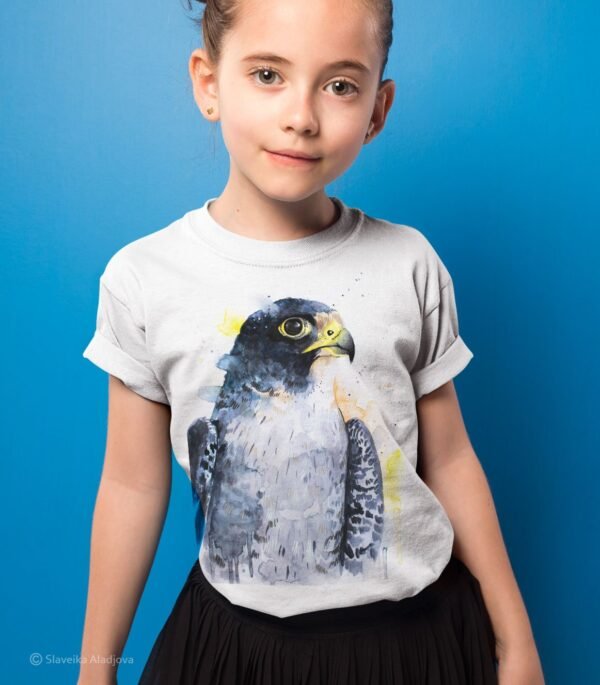 Peregrine Falcon art T-shirt
