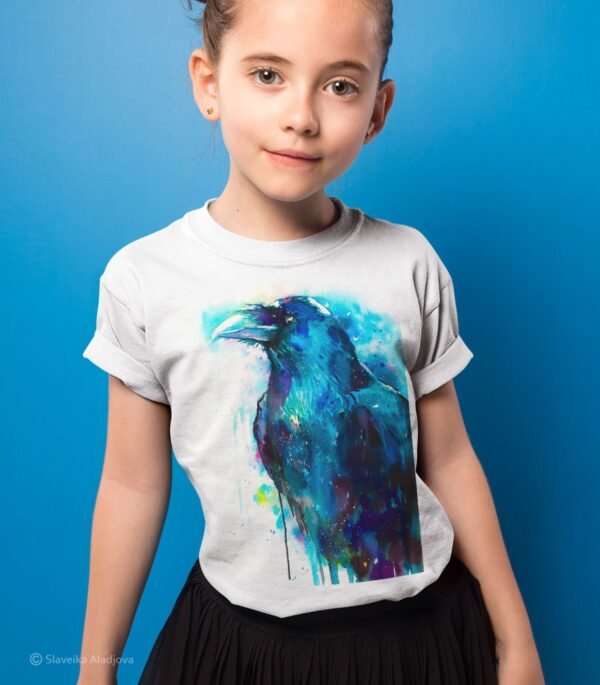 Raven art T-shirt