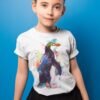 Royal penguin art T-shirt