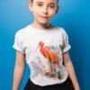 Scarlet Ibis art T-shirt