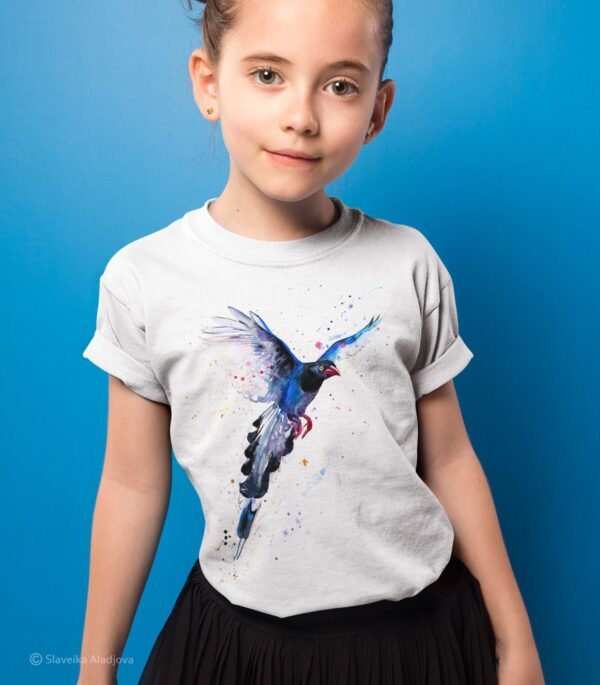 Taiwan Blue Magpie art T-shirt
