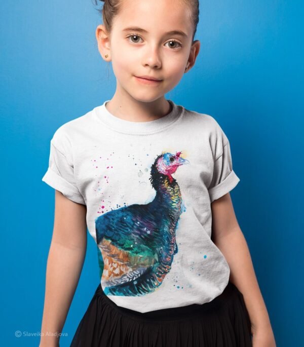 Turkey bird art T-shirt