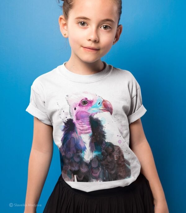 White-headed vulture art T-shirt