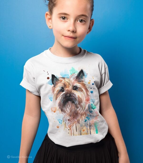 Cairn Terrier art T-shirt