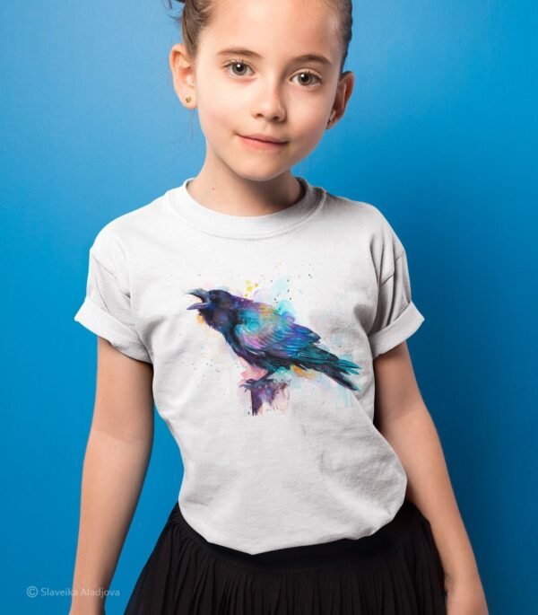 Raven art T-shirt