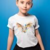 Barn owl art T-shirt