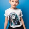 Chimp Chimpanzee art T-shirt