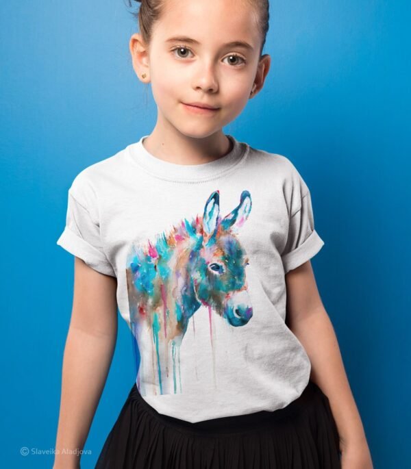 Donkey art T-shirt