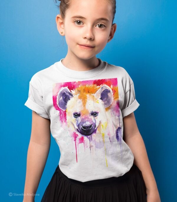 Hyena art T-shirt