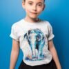 Asian Elephant art T-shirt