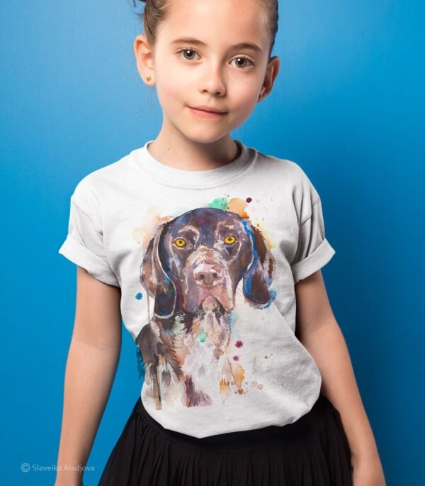 German Shorthaired art T-shirt