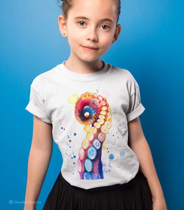 Octopus Tentacle art T-shirt