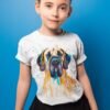 Fawn Great Dane art T-shirt