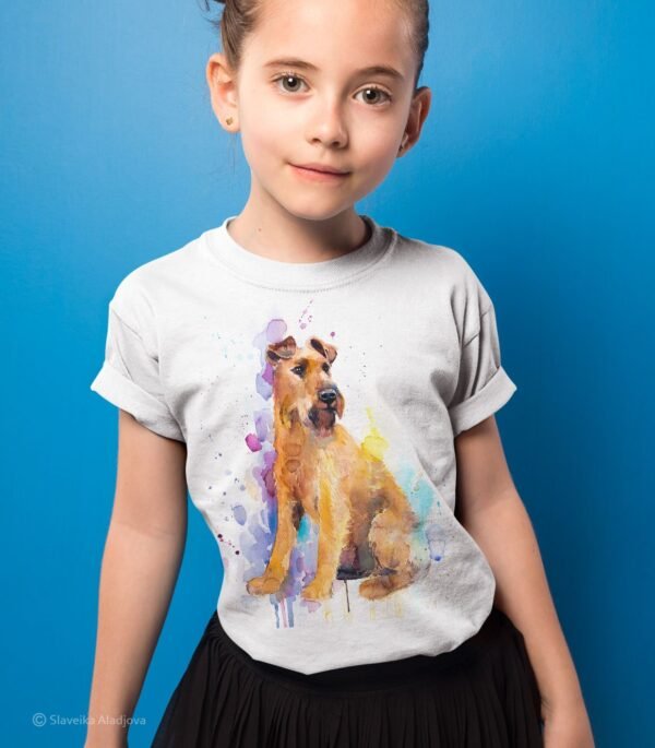 Irish Terrier art T-shirt