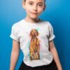 Vizsla Dog art T-shirt