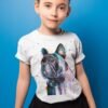 French Bulldog art T-shirt