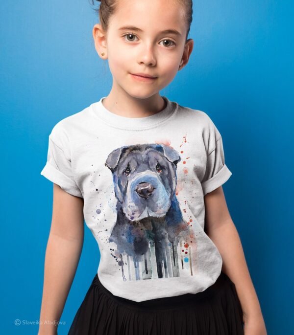 Shar Pei art T-shirt