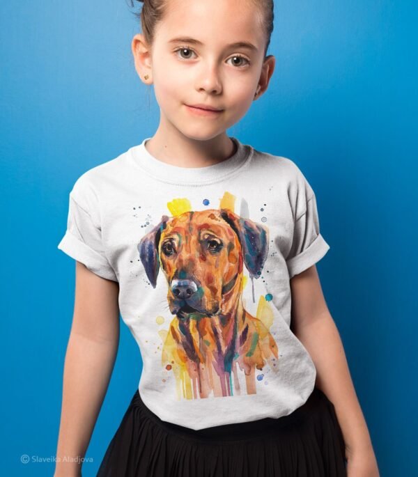 Rhodesian Ridgeback art T-shirt