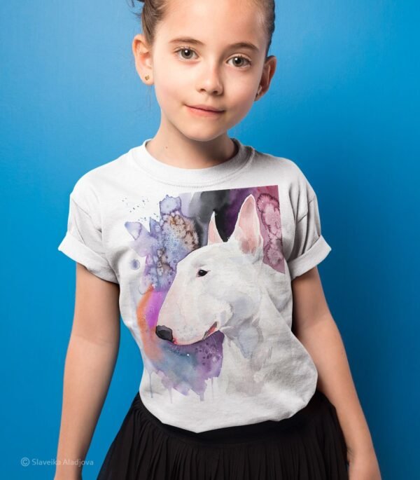 Bull Terrier art T-shirt