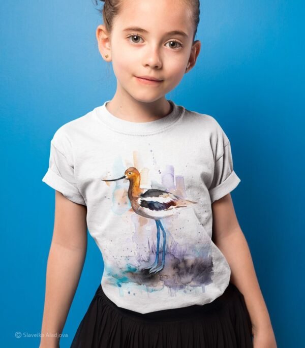 American Avocet art T-shirt