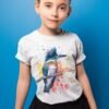 Belted Kingfisher art T-shirt
