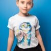 Burrowing owl art T-shirt