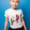 Cardinal Birds art T-shirt