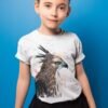 Changeable Hawk-eagle art T-shirt