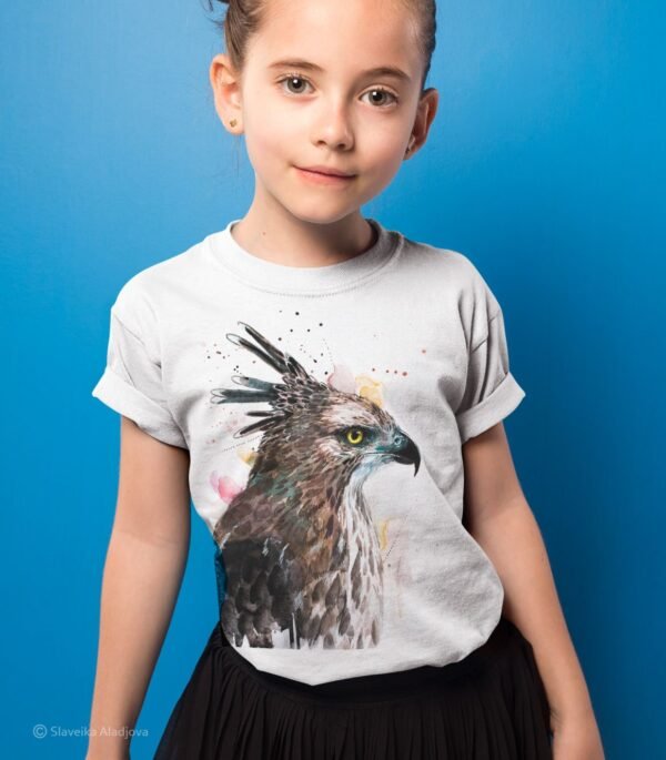 Changeable Hawk-eagle art T-shirt