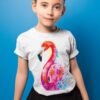 Flamingo art T-shirt