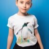 Gentoo penguin art T-shirt