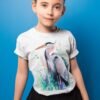 Great blue heron art T-shirt