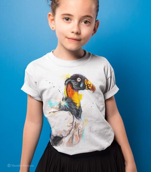 King vulture art T-shirt
